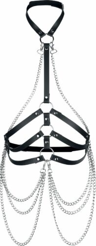 Poizen Industries Dahlia Harness Opasky černá