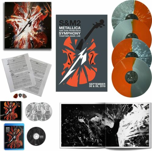 Metallica S & M 2 (Symphony Metallica) 4-LP & Blu-ray & 2-CD standard
