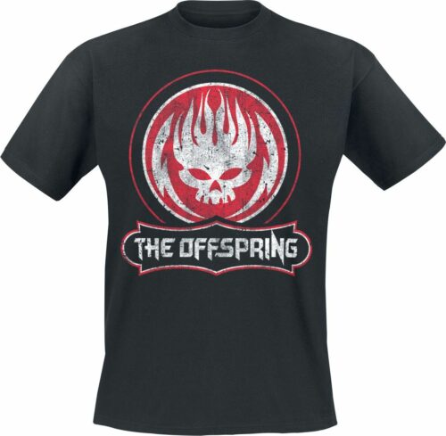 The Offspring Distressed Skull tricko černá