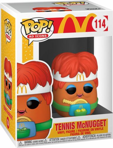 Mc Donalds Tennis McNugget Vinyl Figur 114 Sberatelská postava standard