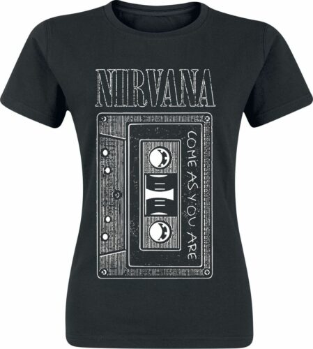 Nirvana As You Are Tape dívcí tricko černá