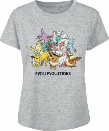 Pokémon Eeevee - Evolutions dívcí tricko prošedivelá