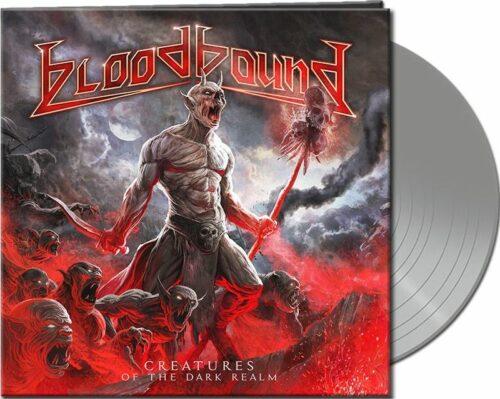 Bloodbound Creatures of the dark realm LP stríbrná