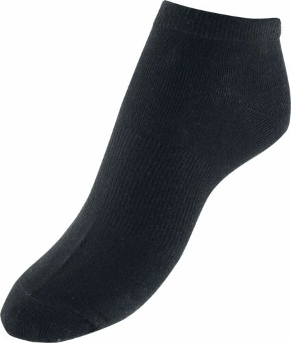 Urban Classics No Show Socks 5-Pack Ponožky černá