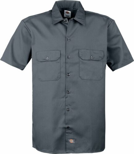 Dickies Short Sleeve Work Shirt košile charcoal