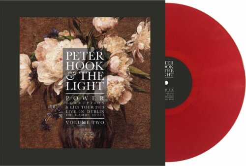 Peter Hook & The Light Power Corruption & Lies - Live in Dublin Vol.2 LP červená