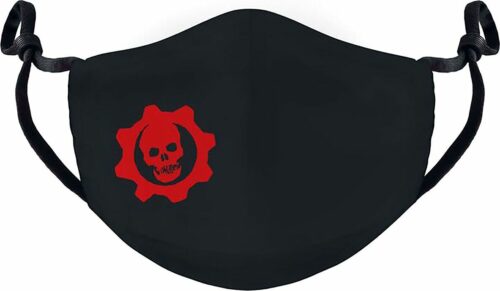 Gears Of War Gears Of War Logo maska cerná/cervená