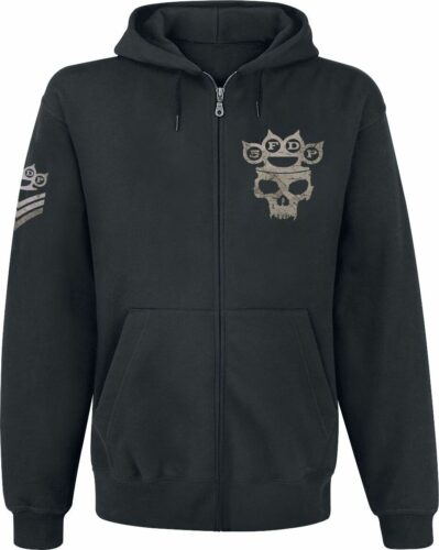 Five Finger Death Punch Armour mikina s kapucí na zip černá