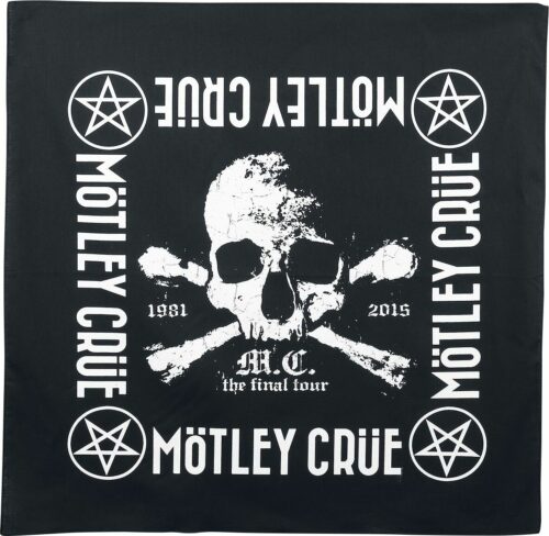 Mötley Crüe The Final Tour - Bandana Bandana - malý šátek vícebarevný