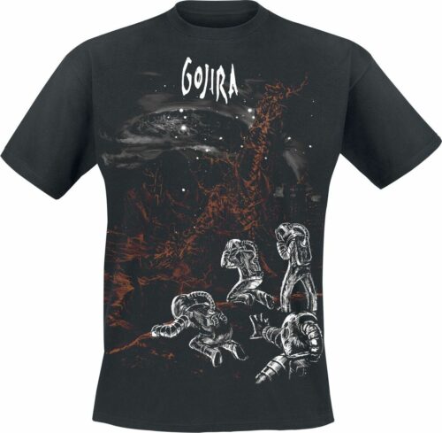 Gojira Eiffel Falls tricko černá