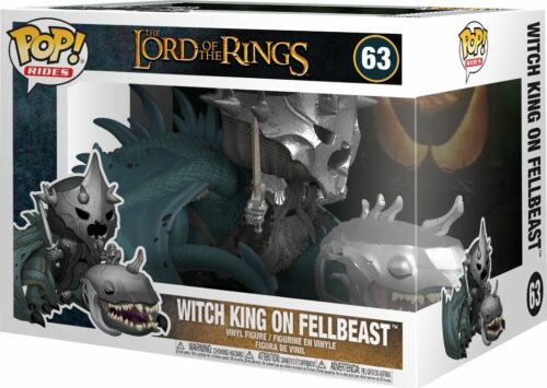 Pán prstenů Vinylová figurka č. 63 Witch King on Fellbeast (Pop Rides) Sberatelská postava standard