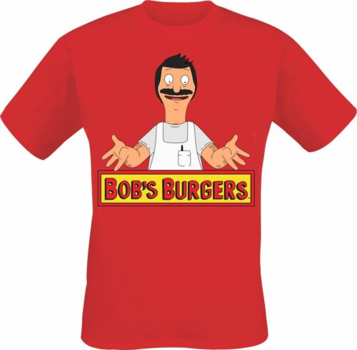 Bob's Burgers Bob Belcher tricko červená