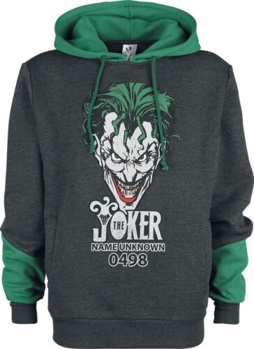 Batman The Joker mikina s kapucí prošedivelá