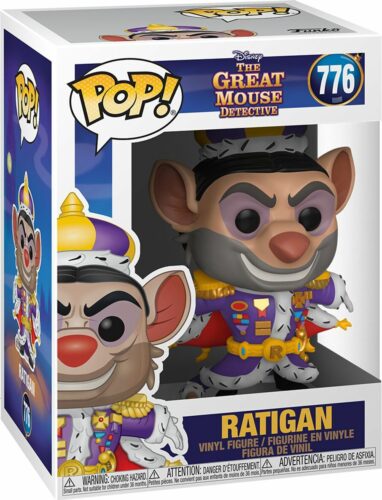 Basil the Great Mouse Detective Vinylová figurka č. 776 Ratigan Sberatelská postava standard