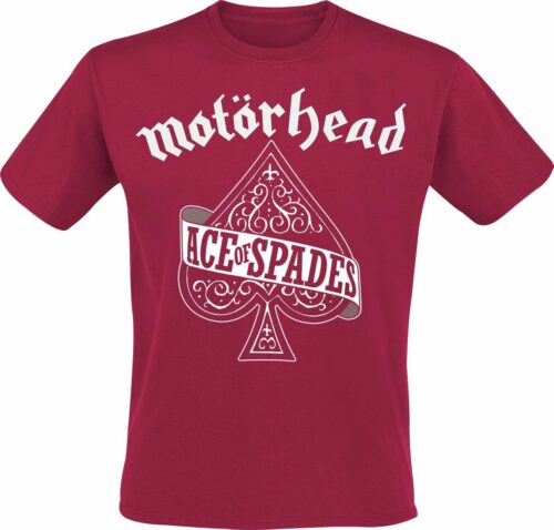 Motörhead Ace Of Spades tricko červená