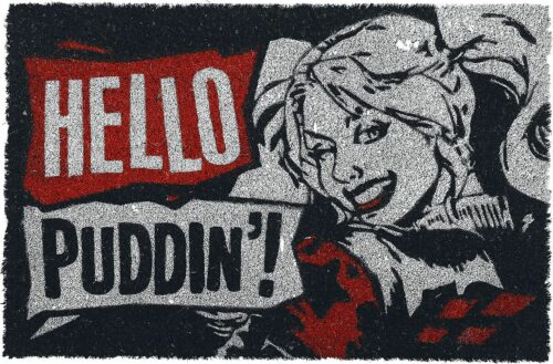 Harley Quinn Hello Puddin'! Rohožka vícebarevný