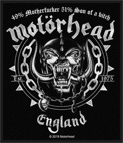 Motörhead Ball & Chain nášivka vícebarevný