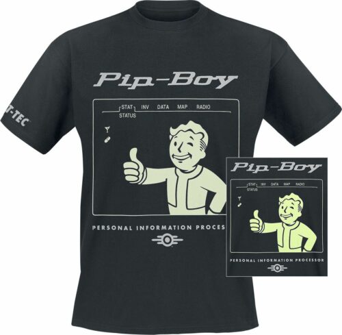 Fallout Pip-Boy tricko černá