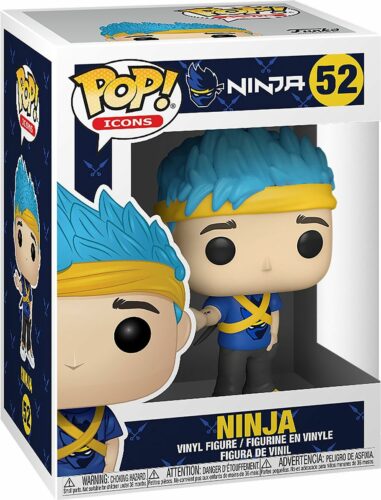Ninja Vinylová figurka č. 52 Ninja Sberatelská postava standard