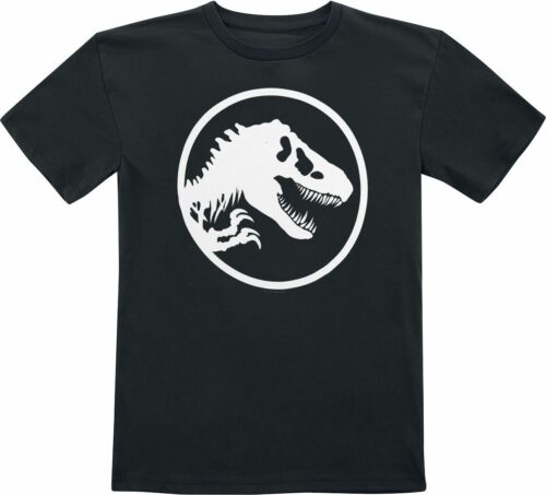 Jurassic Park Logo detské tricko černá