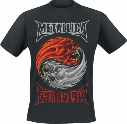 Metallica Yin Yang tricko černá