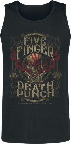 Five Finger Death Punch 100 Proof tílko černá