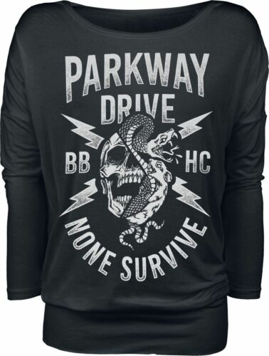 Parkway Drive None Survive dívcí triko s dlouhými rukávy černá