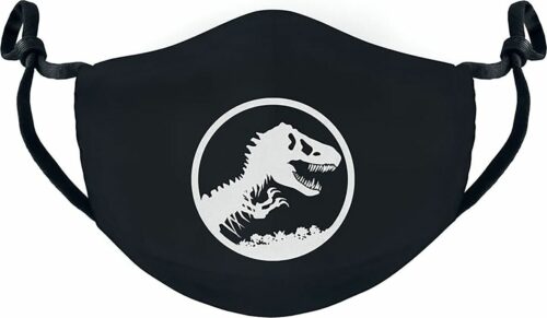 Jurassic Park Jurassic Park Logo maska černá