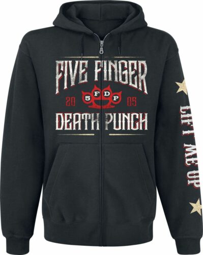 Five Finger Death Punch Laurel Emblem mikina s kapucí na zip černá