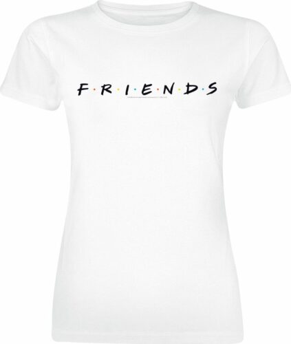 Friends Friends Logo dívcí tricko bílá