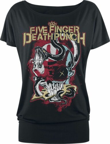 Five Finger Death Punch Serpent dívcí tricko černá