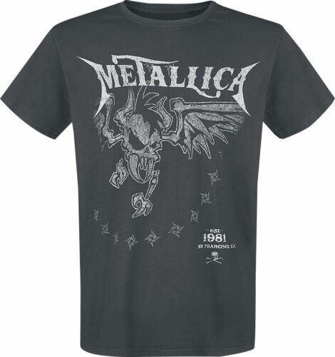 Metallica Biker Large tricko černá