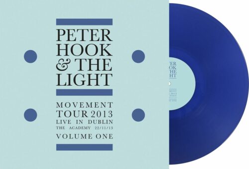 Peter Hook & The Light Movement - Live in Dublin Vol.1 LP modrá