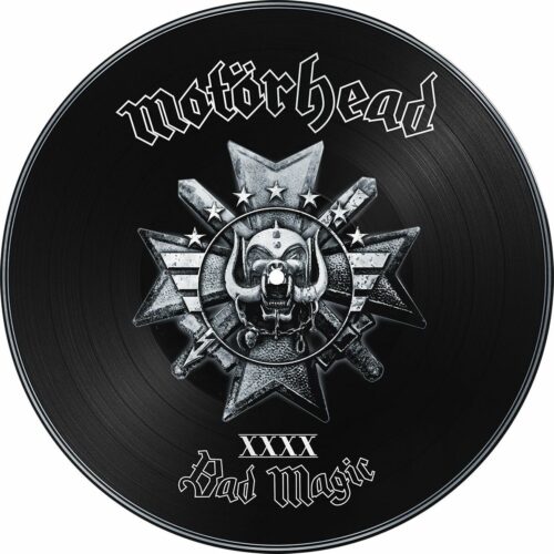 Motörhead Bad Magic LP stríbrná