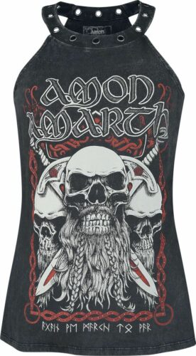 Amon Amarth EMP Signature Collection dívcí top tmavě šedá