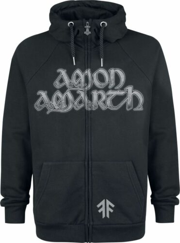 Amon Amarth Dragon mikina s kapucí na zip černá