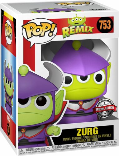 Toy Story Alien As Zurg (Metallic) Vinyl Figur 753 Sberatelská postava standard