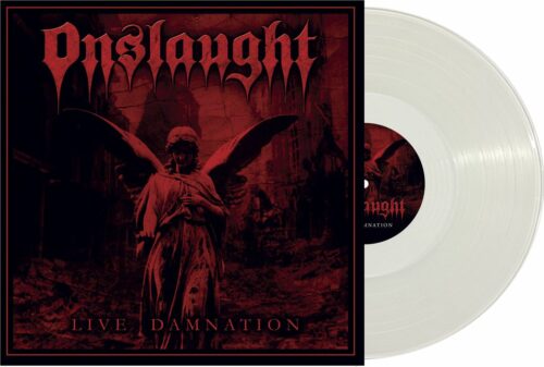 Onslaught Live Damnation LP transparentní