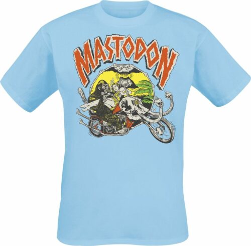 Mastodon Prehistoric Chopper tricko světle modrá