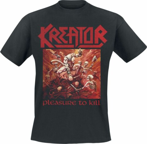 Kreator Pleasure To Kill tricko černá