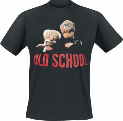 The Muppets Old School tricko černá
