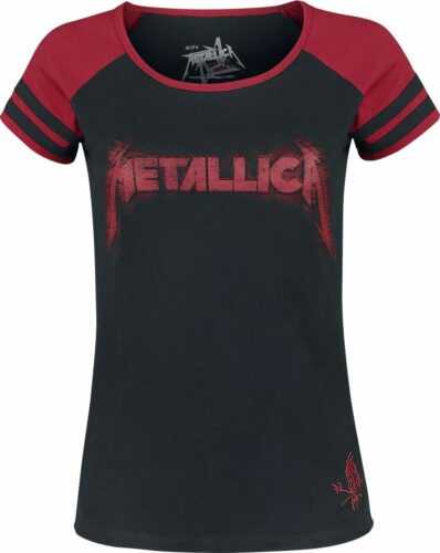 Metallica EMP Signature Collection dívcí tricko cerná/cervená