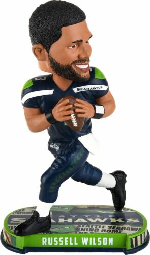 NFL Russell Wilson (s pohyblivou hlavou) Sberatelská postava standard