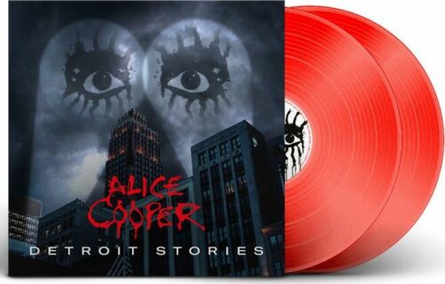 Alice Cooper Detroit stories 2-LP červená