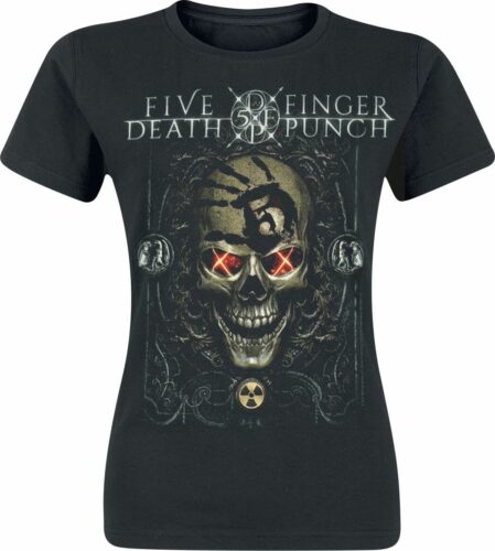 Five Finger Death Punch Iron Skull dívcí tricko černá