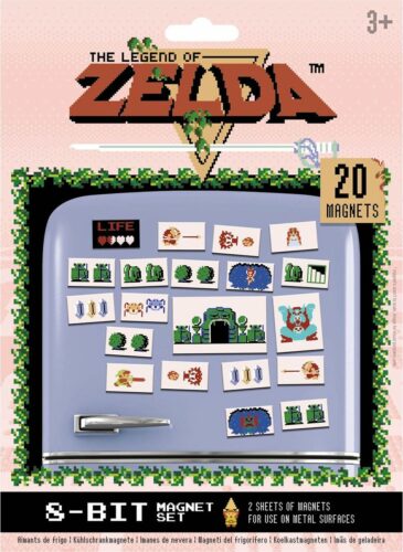 The Legend Of Zelda Retro Magnetka na lednici vícebarevný