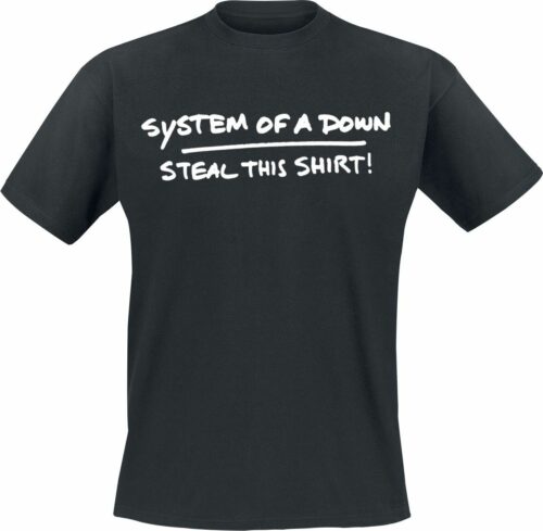 System Of A Down Steal This Shirt tricko černá