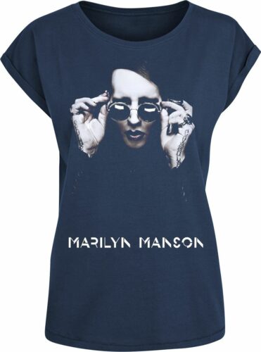 Marilyn Manson Specks dívcí tricko námořnická modrá