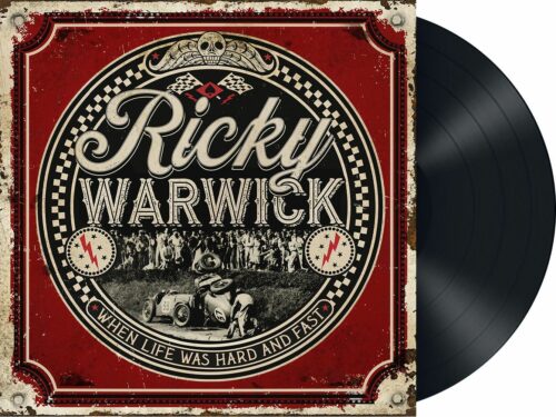 Ricky Warwick When life was hard & fast LP standard