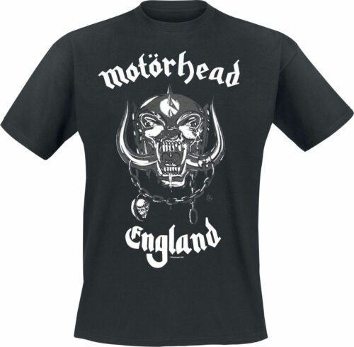 Motörhead England tricko černá